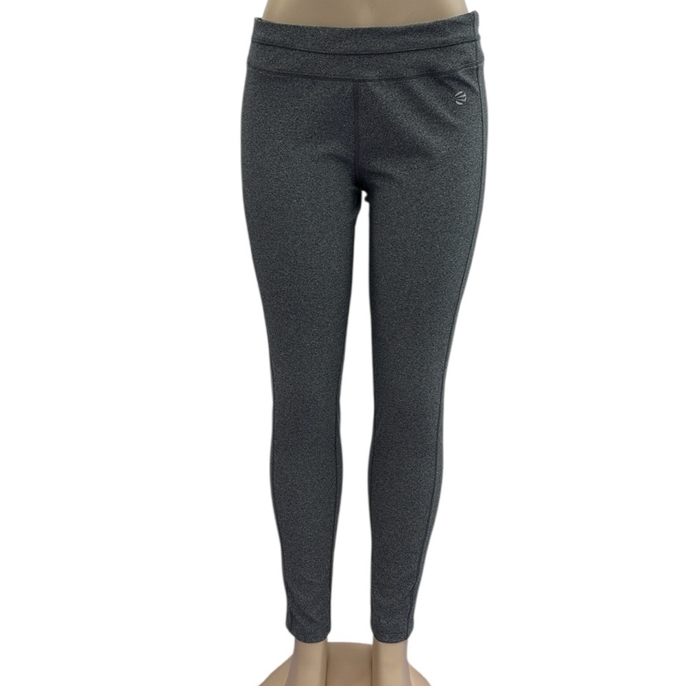 Impact Jillian Michaels Heathered Gray Full Length Legging Womens Large